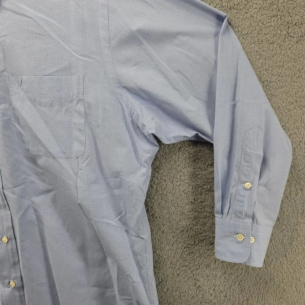 Polo‎ by Ralph Lauren Shirt Mens 16.5 32/33 Andrew Blue Long Sleeve Button Up